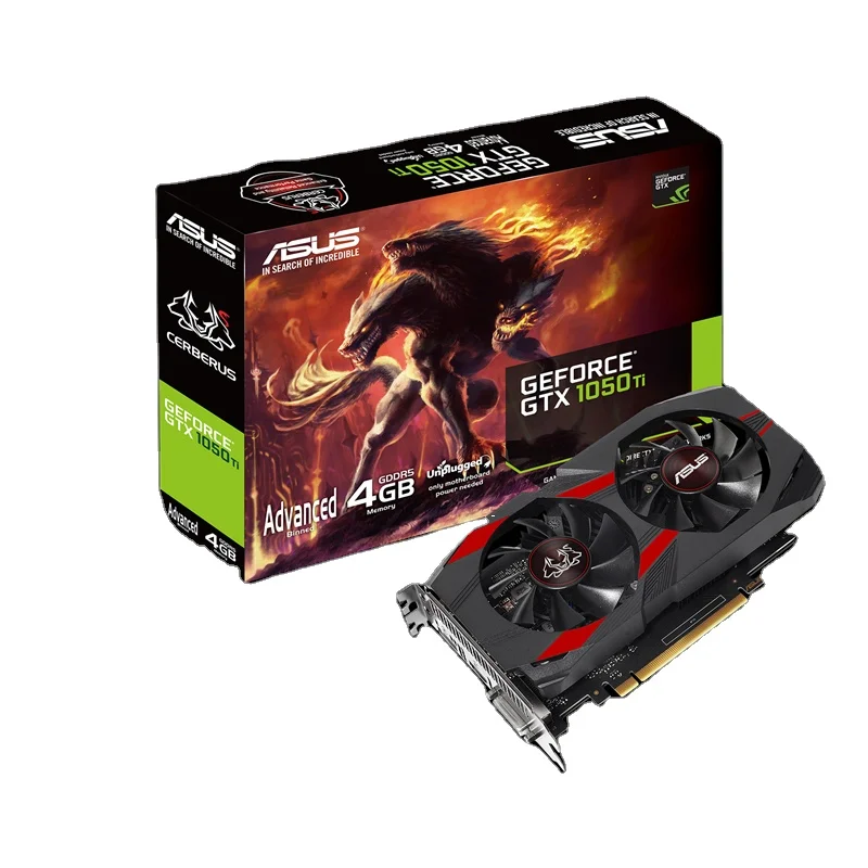 High Quality 4g Single Fan Gaming Graphics Card 1050ti Computer Graphic Cards