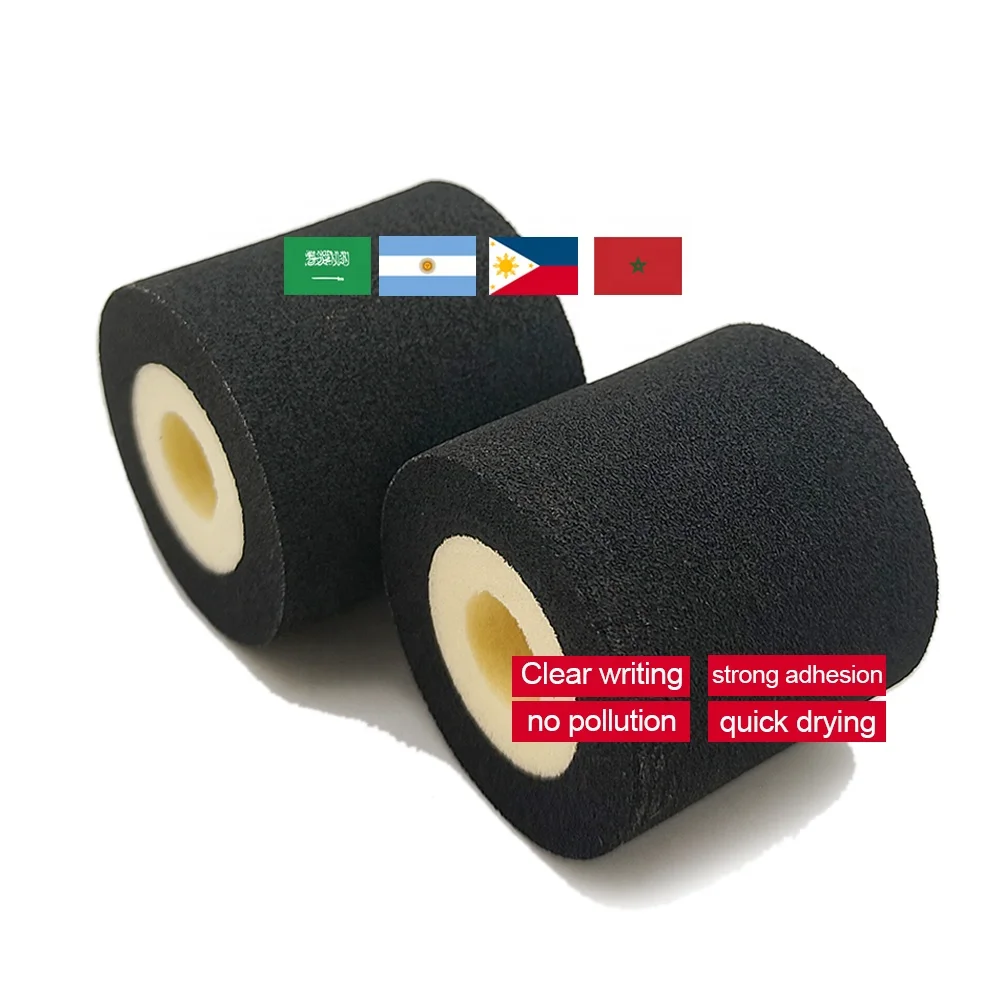 HIgh temperature solid ink roller 32mm 36mm expiration stamp coder hot melt ink roll
