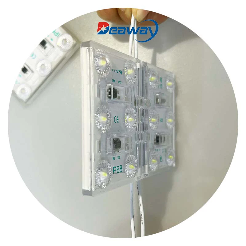 AC 220V 110V Led Module 12Leds 3030 ip68 waterproof led Module For Soft film lightbox