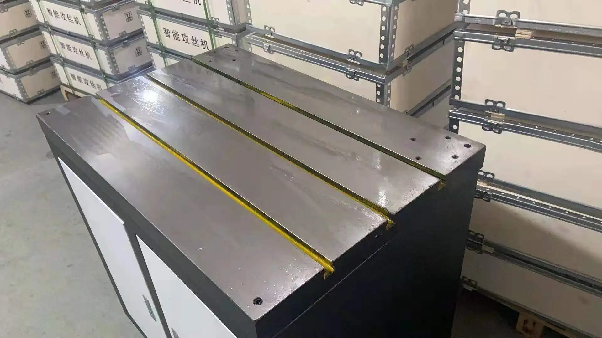  Cast iron workbench/worktable for tapping machine 800*500*700