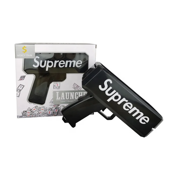 Best Selling Cash Money Gun Paper Money Spray Gun Toys for kids