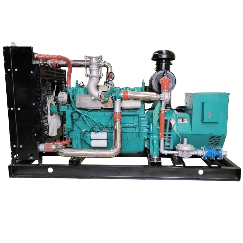 80Kw 100Kva Biogas To Gas Powered Electric Gas Biogas Electricity Generator