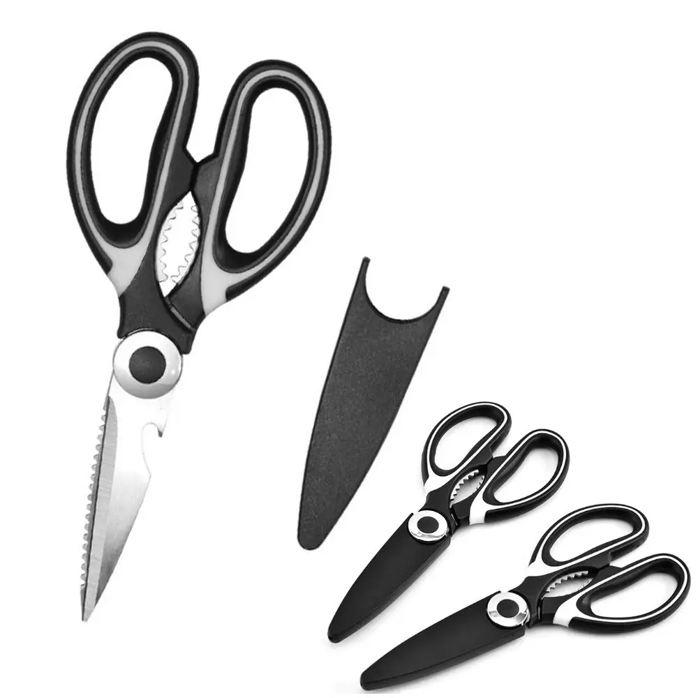 Stainless Steel Sharp Knife Kitchen Shears Kitchen Scissors Multi Purpose Scissors For Kitchen