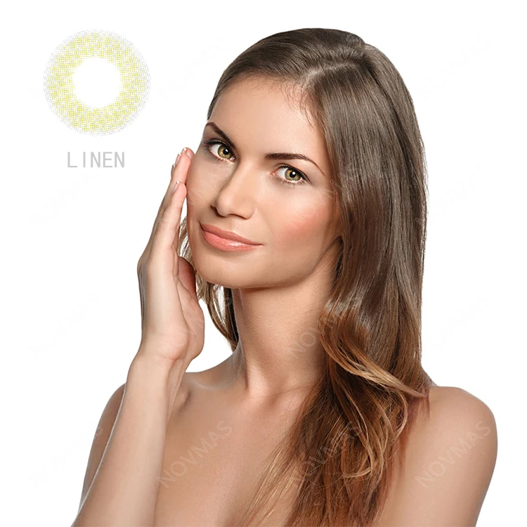 
Novmas New Arrival Lente De Contactos Wholesale Soft Colored Contact Lenses 2021 