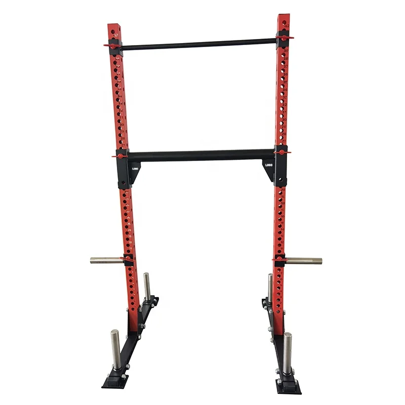 Customized Commercial Gym Fitness Equipment Squat Rack Attachment Pull Up Bar