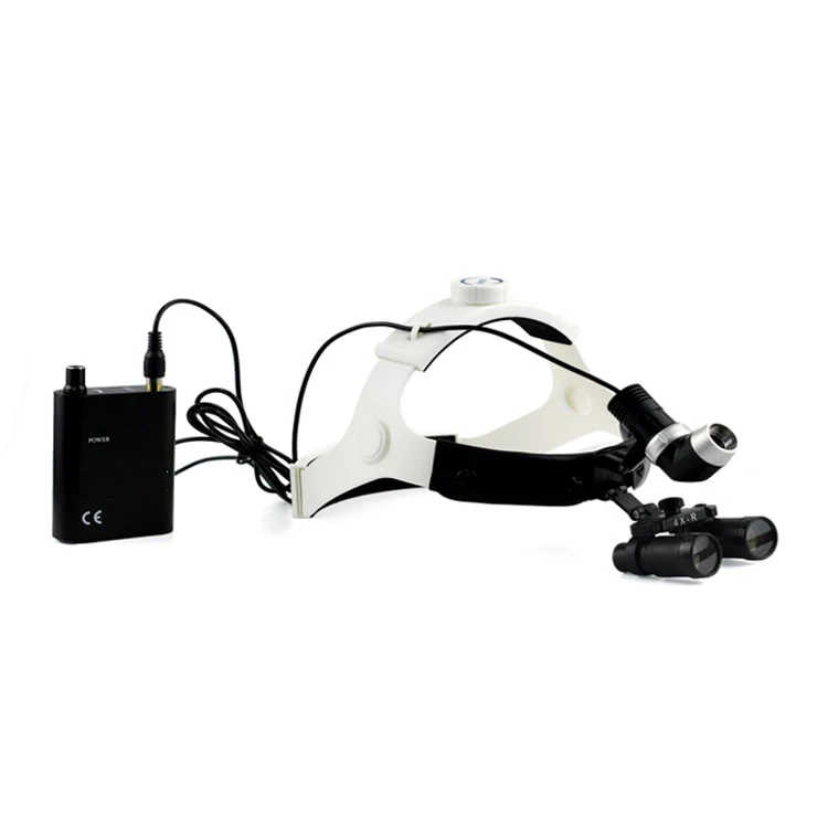 JQ-2500 Headwear type medical headlight with spot and brightness adjustable for oral examination and hair implant