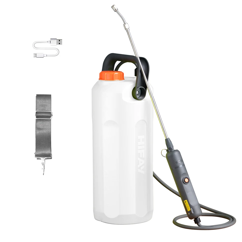 8L 2 Gallon Hifay Sprayer Gardening Watering Kettle Electric Watering Kell Pesticide Electr Fine Mist Sprayers Spray Bottle