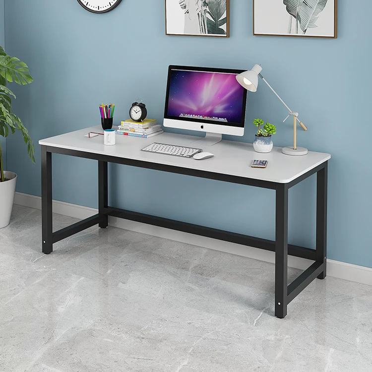  cheap staff computer table modern industrial white home office