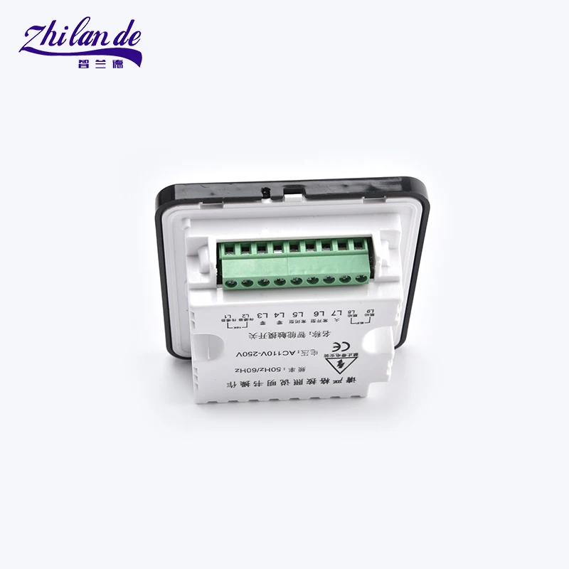 Wireless wifi touchscreen underfloor room thermostat for floor heating