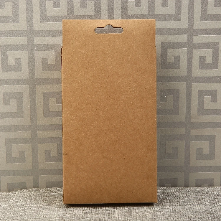 Wholesale Square Hanging  Underwear Socks Panties Packaging Box Kraft Boxes Paper Box