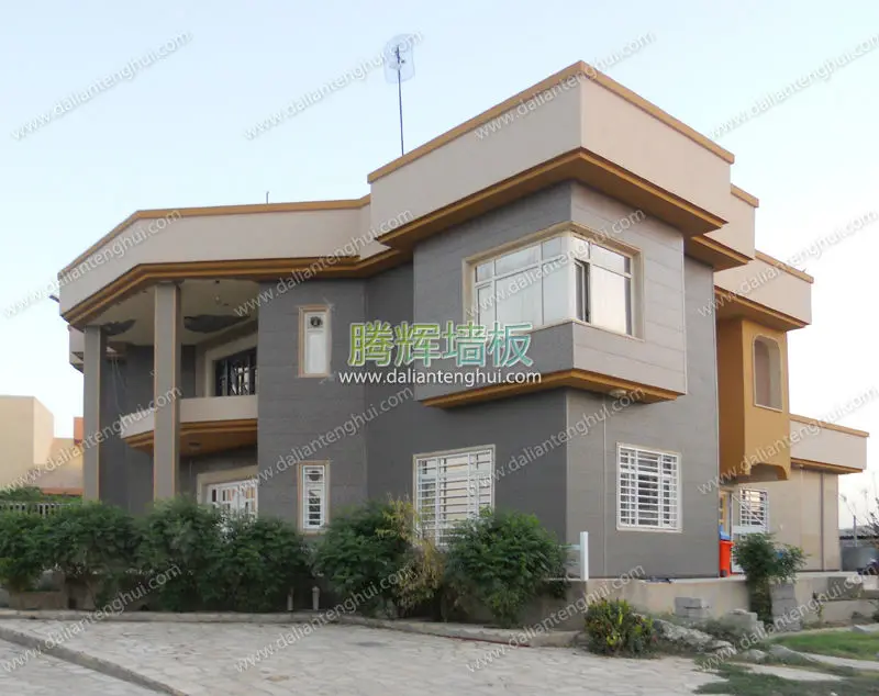 Tenghui, облицовка фасада, кирпичный вид, водонепроницаемая стеновая панель, передвижная сэндвич-стенка из ПУ, наружная панель