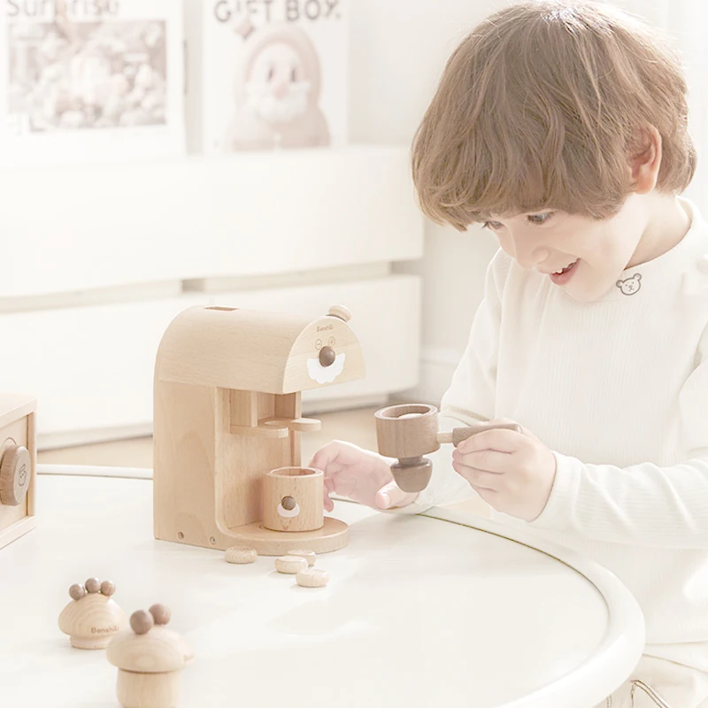 Factory Original simulation cake baking young children role-playing simulation milk tea making tools kitchen play house toys