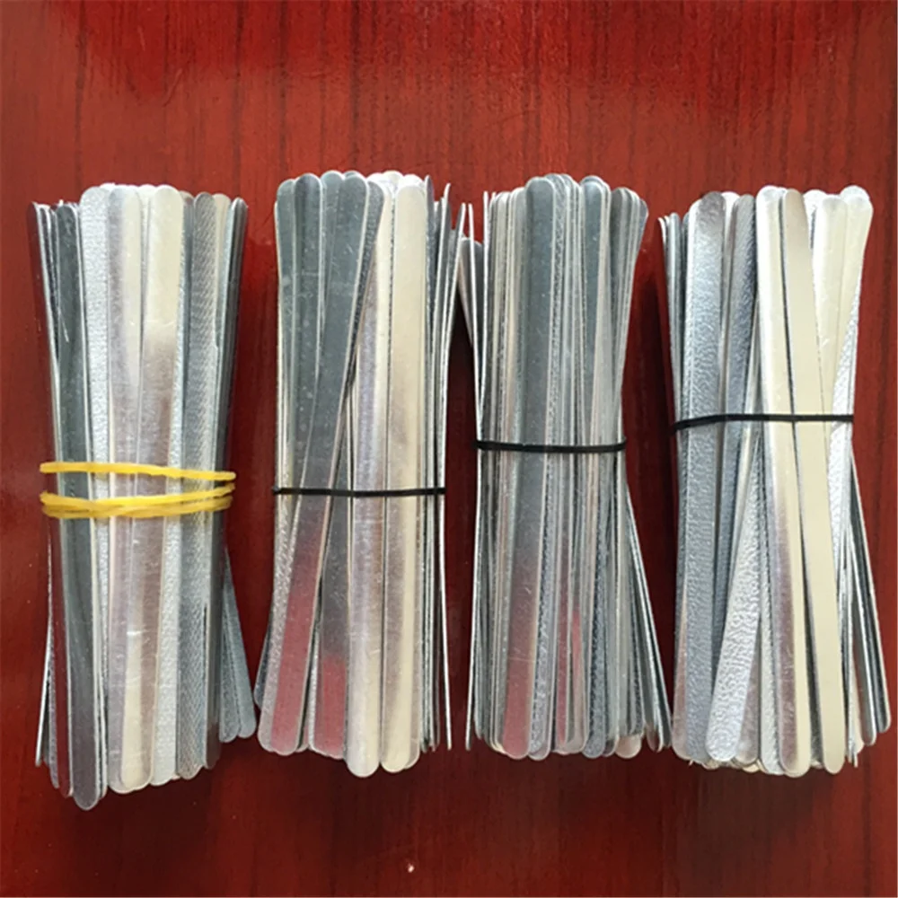 Клейкая алюминиевая носовая Перемычка N95 полоса для машины по изготовлению