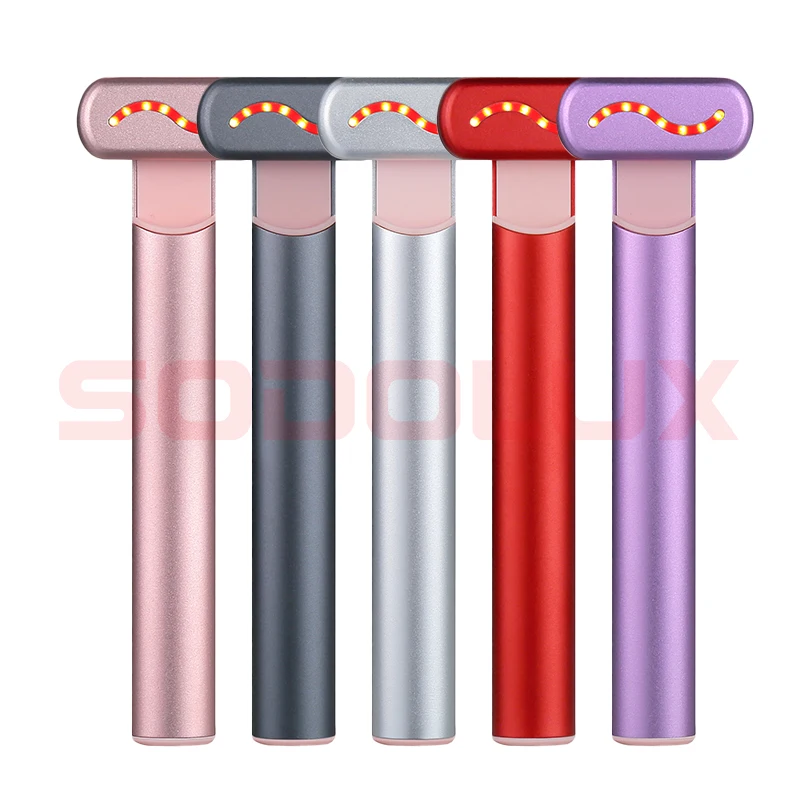 SODOLUX Micro Current Eye Care Beauty Device Lifting Tighten Skin Radio Skincare Tools Wireless