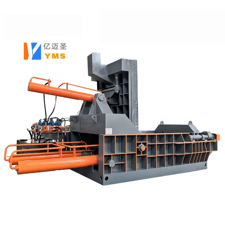 Customized Baling presse for metal waste Automatic machine Scrap compactor
