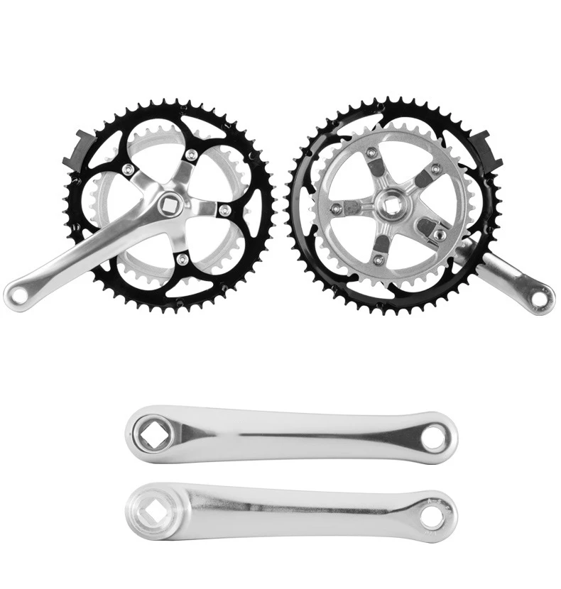 Manufacturer mtb Crank Set Chainwheel Aluminium Bicycle Crank Set Belt Drive Cycle Part Bicycle Crank Axle