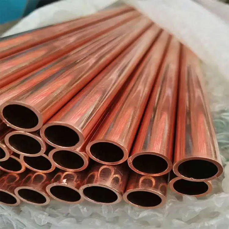 Straight Soft C11000 C12000 C10100 Pure Red copper Water Tube