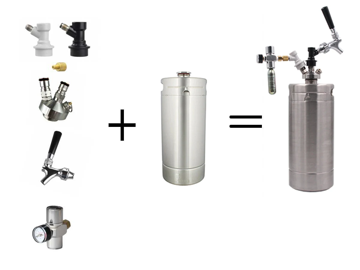 Дешевая цена экологичный китайский производитель пива мини keg набор