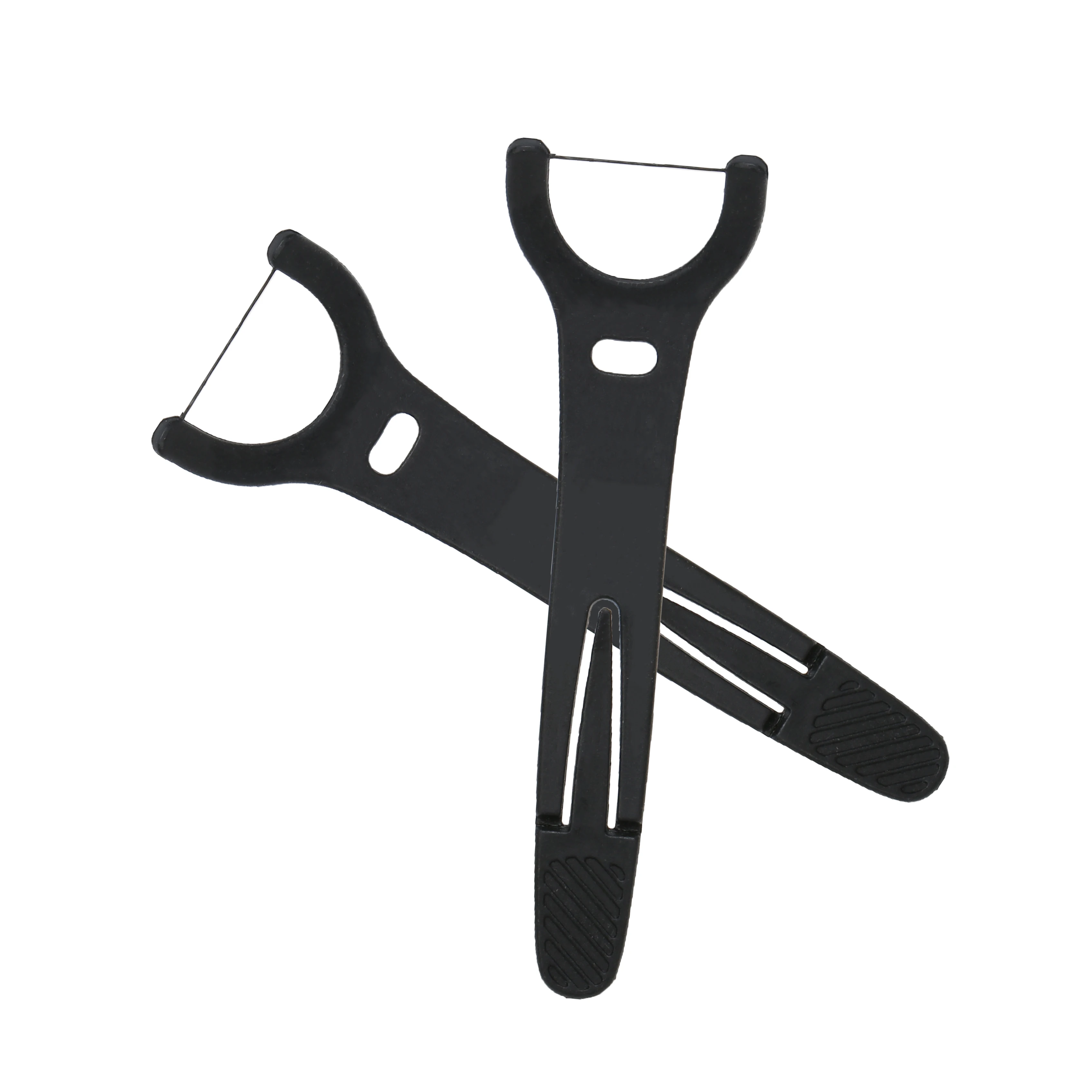 Easy Glide Compostable Portable Teeth Flosser Dental FLoss Pick In Box Pack