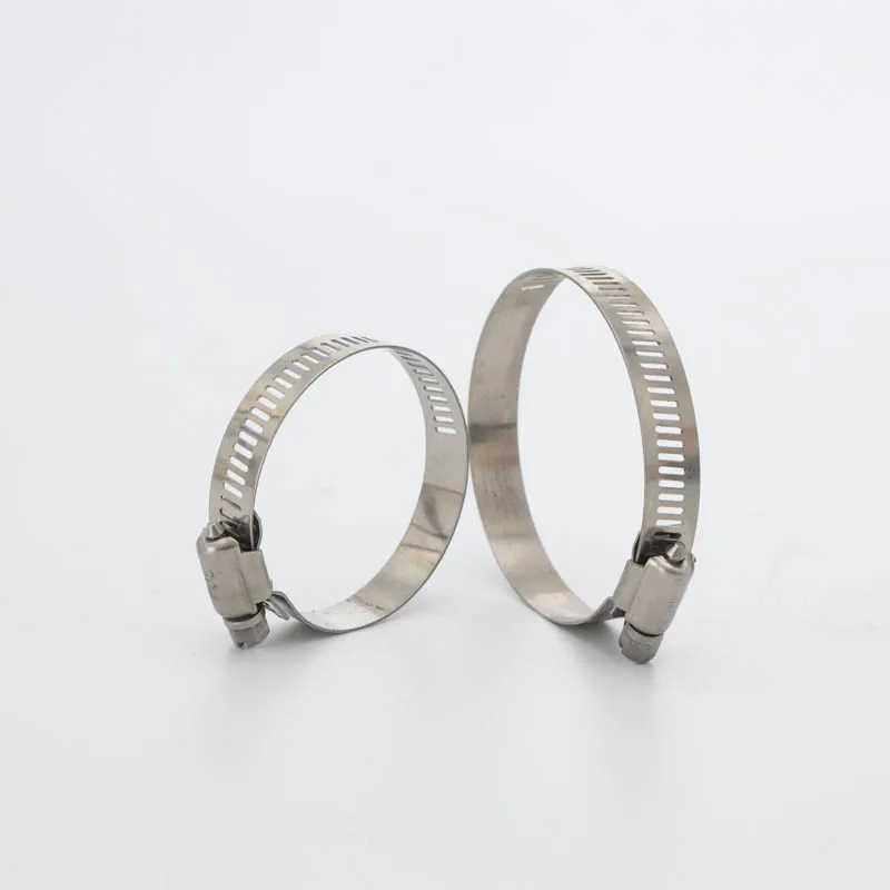 Stainless Steel Hose Clamp German Type Quick Fitting Strong 304 Steel Throat Hoop For Fixing Cable Hose Clamp
