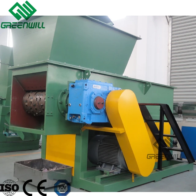 rubber shredder machine/tobacco leaf shredder/mini plastic shredder
