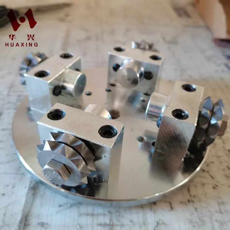 High-end Diamond granite  bush hammer plate concrete grinder roller for stone surface