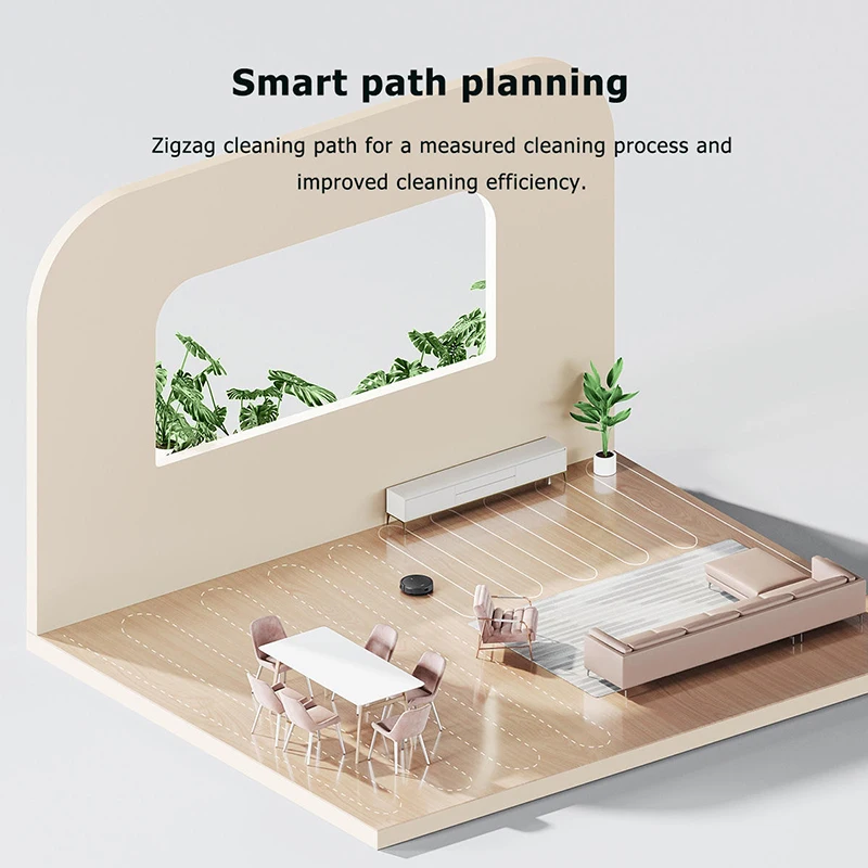 Xiaomi Robot Vacuum E10C 3500Pa Powerful Suction Fan Blower Combination of Multiple sensors App Control Smart Water Tank