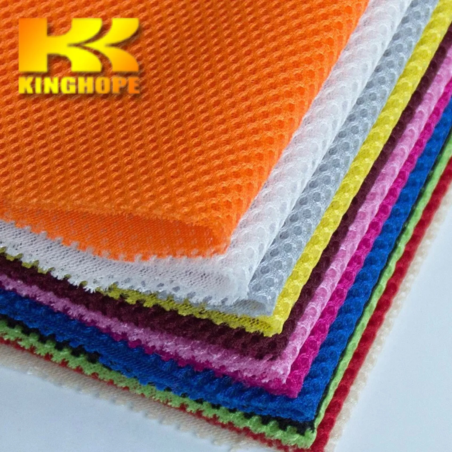 
Good quality various designs 3d air polyester mesh fabric 