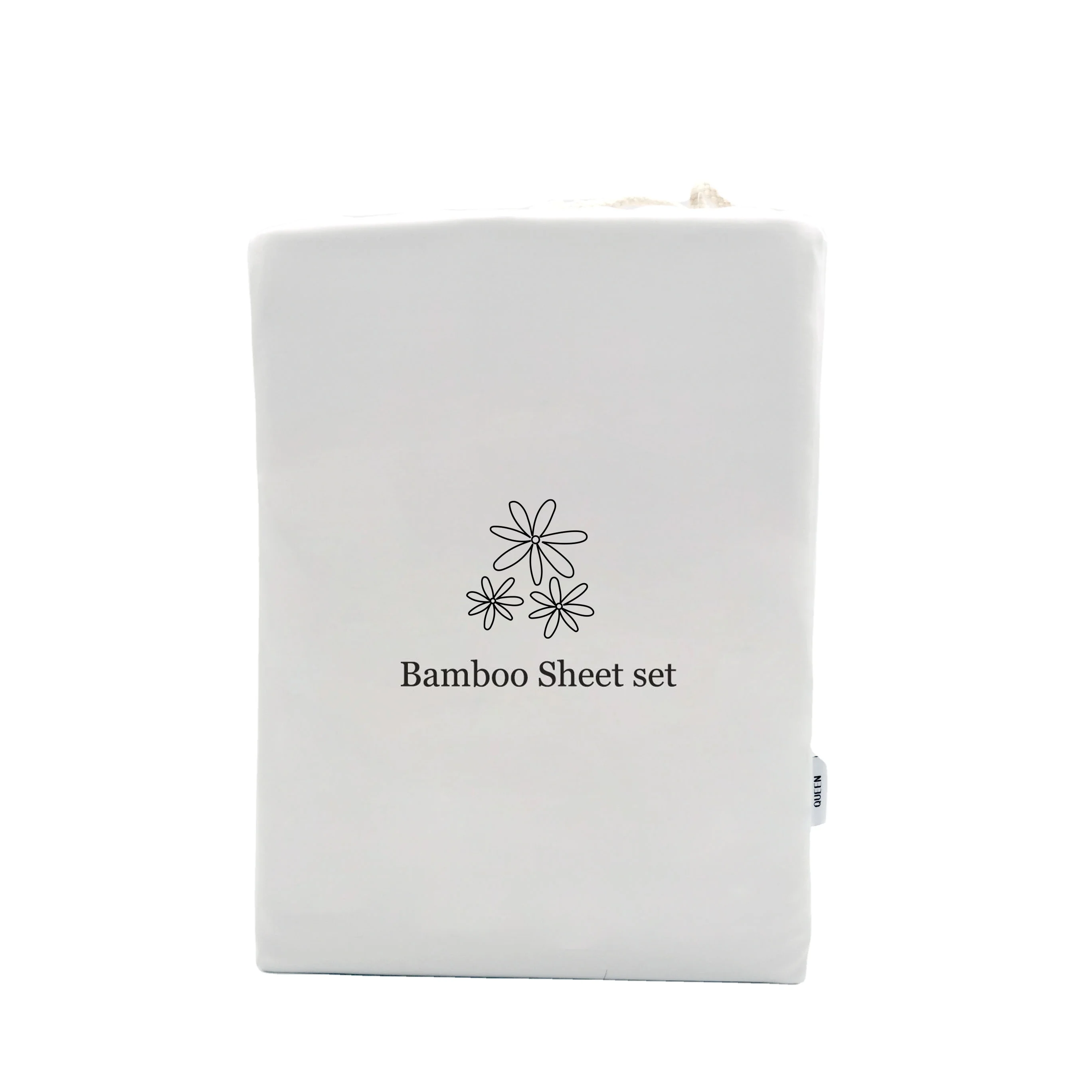 Комплект постельного белья из 300 органического бамбукового волокна lyocell 4 предмета простыня и наволочка