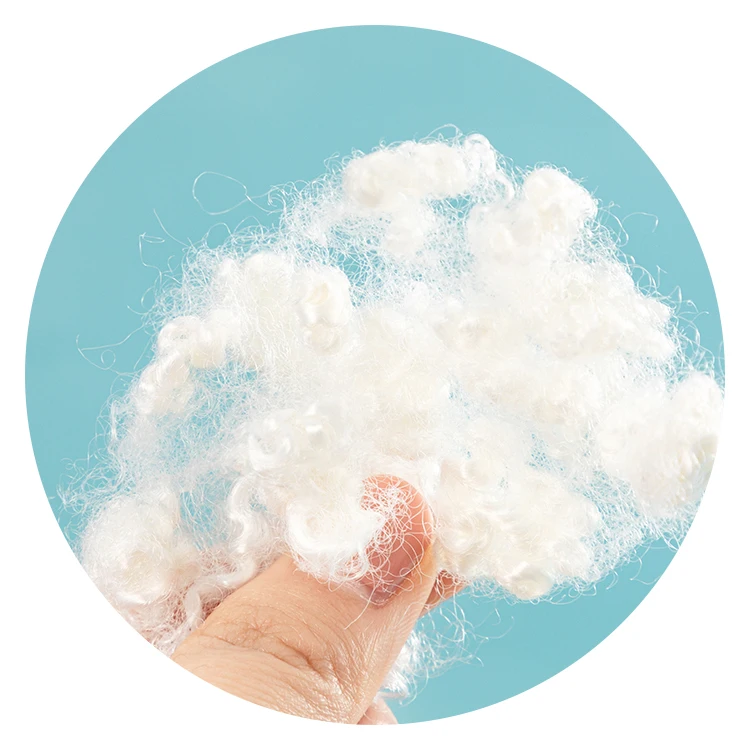 7dx32mm staple fiber psf to fill pillow virgin polyester staple fiber for sofa virgin