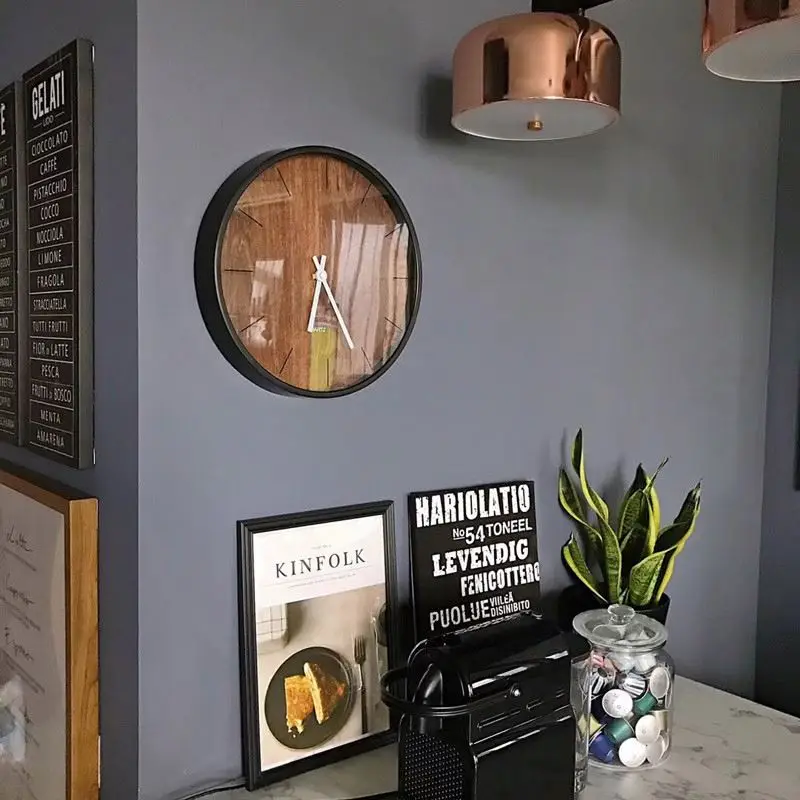 Excellent Workmanship Round Look Pointers Custom Decorative Wall Clock China