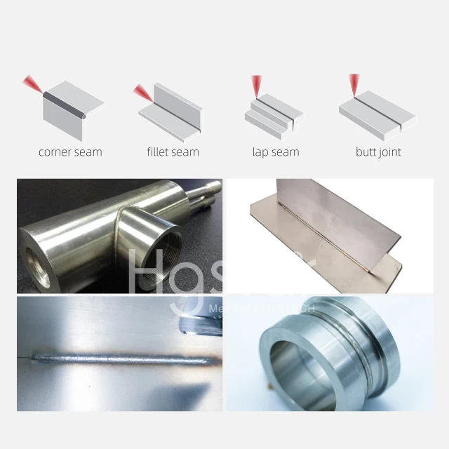 HGSTAR local after-sales laser welding machine andes welding machine laser welder for metal 1500W