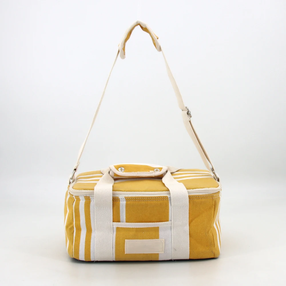 Wholesale Non Woven Insulated Lunch Cooler Bag For Food Custom Logo Promotional Reusable Thermal Insulation Bag