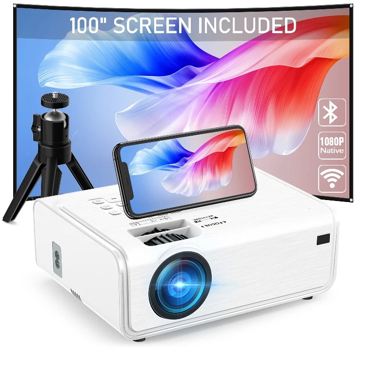 hot sell wifi screen outdoor/home theater Smart Mirroring 4K Projector