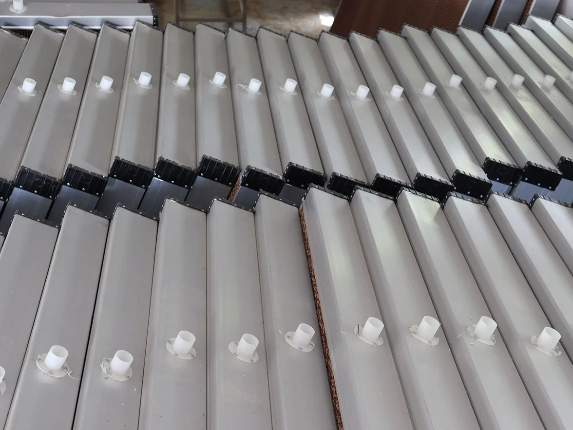 Factory selling 150mm aluminum greenhouse, poultry farm ventilation purification wet curtain