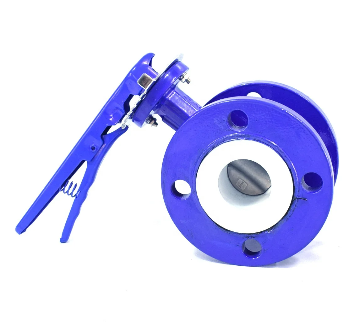 Hot Sale Rubber Seat Cast Iron Steel Flanged 2 Inch Butterfly Valve With Price