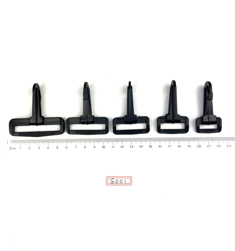 Chinese bag accessories manufacturer new design black snap hooks wholesale swivel hook