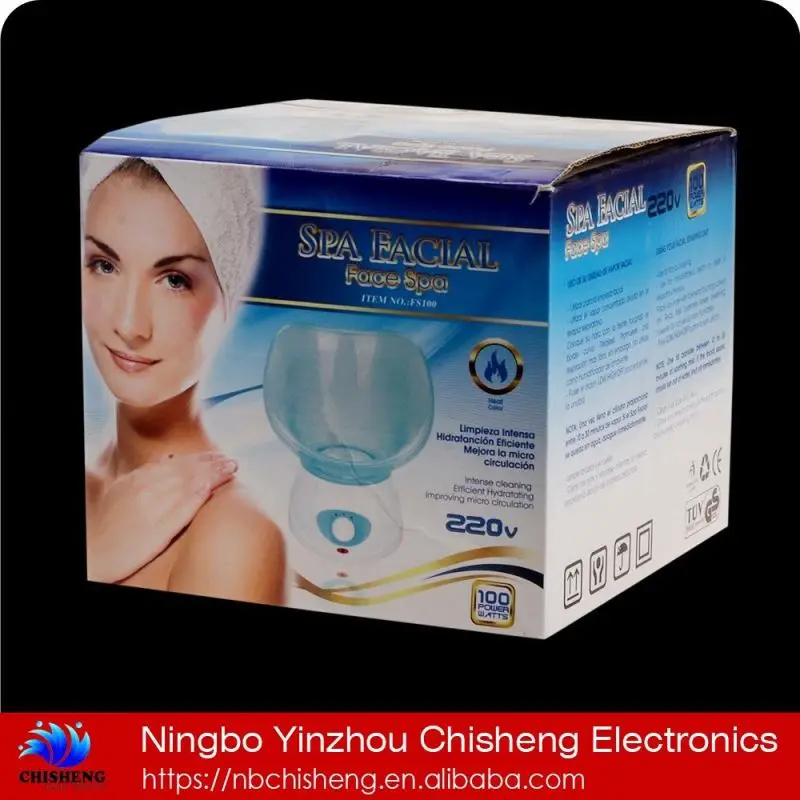 high quality portable facial steamer with nice color box
