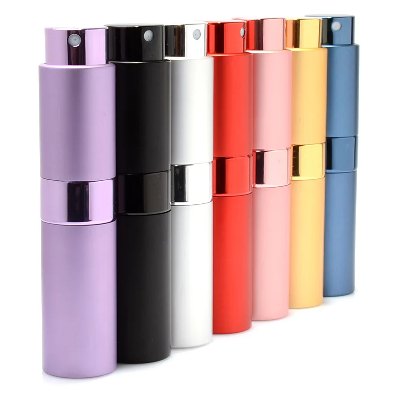 Manufacturers wholesale 8ml fashion perfume bottles high-grade cosmetic spray bottles  Mini pocket portable perfume bottle