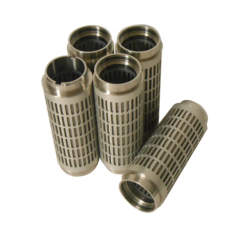 Ship Fuel Stainless Steel Notch Wire Filter Element AF120206-008