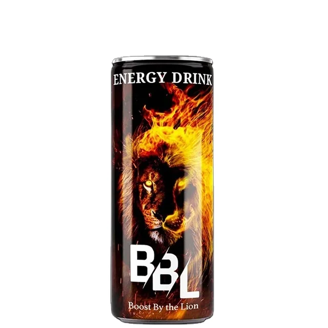 Energy Drink 250ml x 24 pcs High Quality Best Test Rich Aroma Tin Soft Drink From Turkey Canned Natural Beverage Dragon Flowers