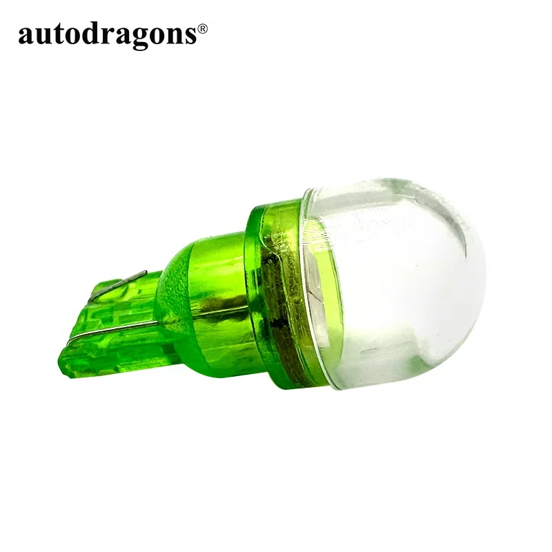 Autodragons AC DC 6 3 вольт немерцание 194 #555 T10 прозрачное основание 2 5630 Прозрачный верх пинбол