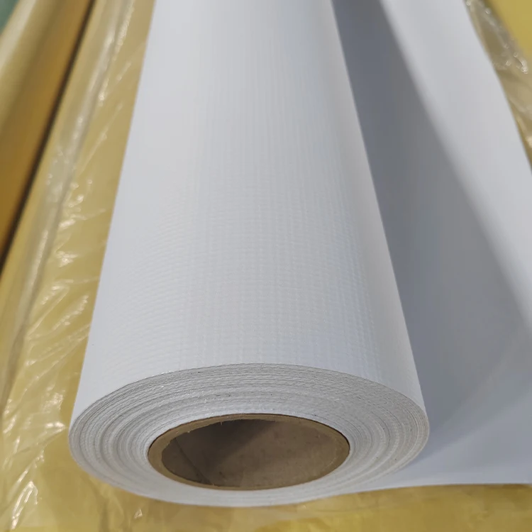 Factory Low Price Digital Printing White PVC Flex Banner Roll For Large Billboard flex banner raw materials with best quality