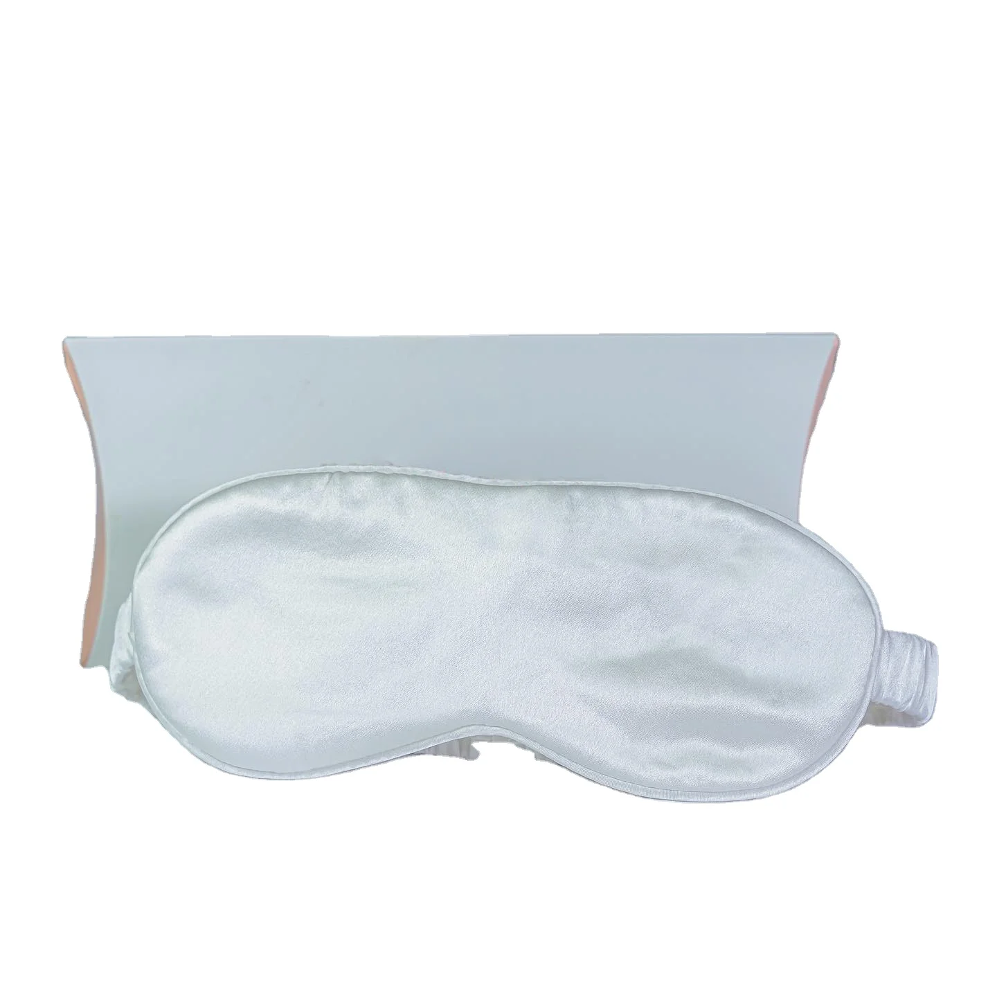 Eye Mask Silk Eye Pillow for Sleep OPP Bag Woven Adults Solid Grade a 100% Silk Custom Logo Accepted Silk Eyemask 750 0-0.5 Kg