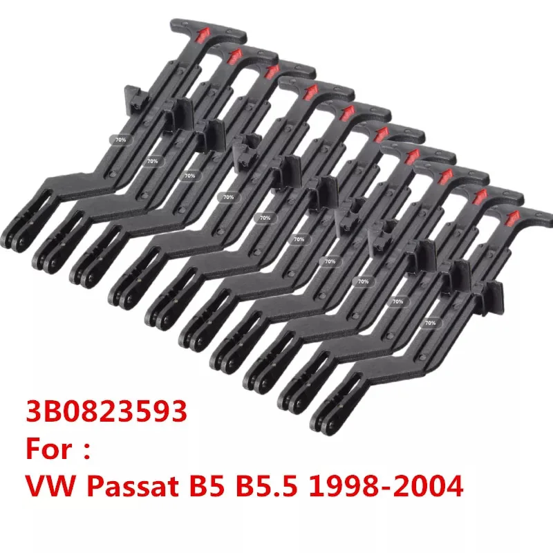 Black Bonnet Hood Release Rod Lock Latch Handle 3B0823593 For VW Passat B5 B5.5 1998 1999 2000 2001 2002 2003 2004