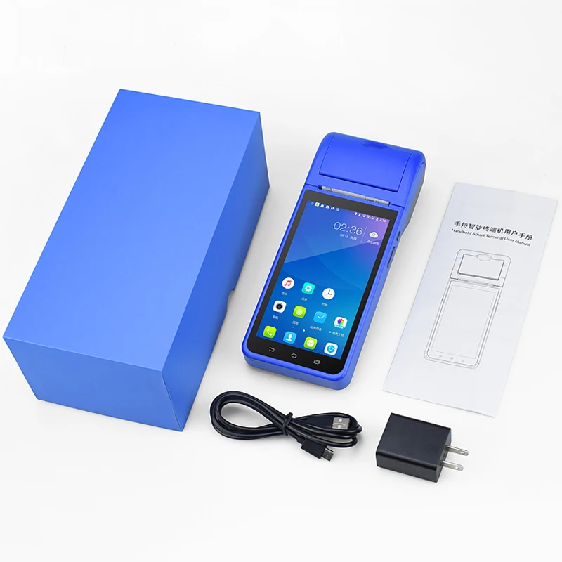 New Product Handheld Pda Android Portable Mobile Data Pda With Built-in Printer Terminal Printers & Scanners Pos Terminal