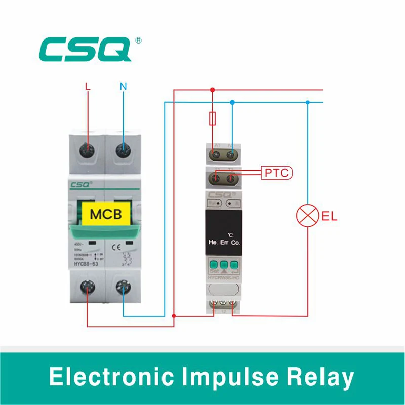 CSQ SPDT Relay 24 vac 230vac 16a Sensor Temperature Relay Digital Timer