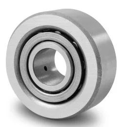 6x19x10mm STO-6-TV Yoke Type Track Roller with Needle Rollers Single Row Cylindrical Structure