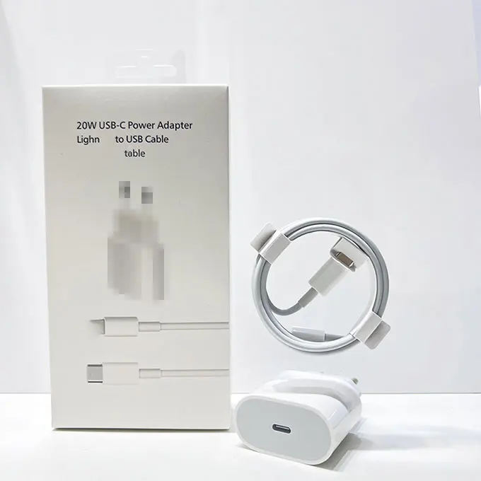 For iPhone 14 Original Adapter PD 20W Charger USB-C Fast Charger EU US UK Plug Type c Wall Charger cable For iPhone 13  adaptor