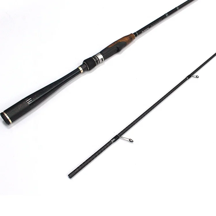 TCOEDM fishing pole 2.48m top dia 1.44mm 2 section EGI  L FUJI guide pesca fishing lure rod